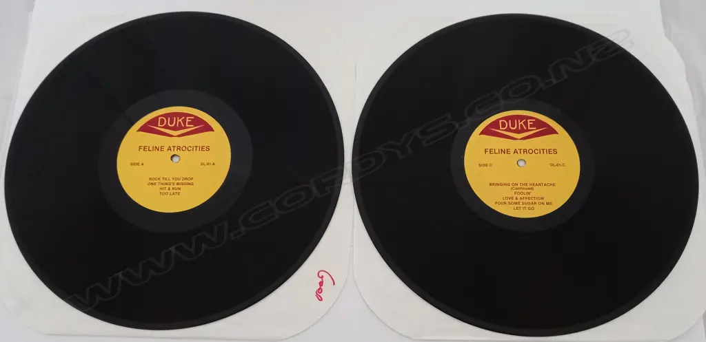 Def Leppard, Feline Atrocities (Double album) Image 1++